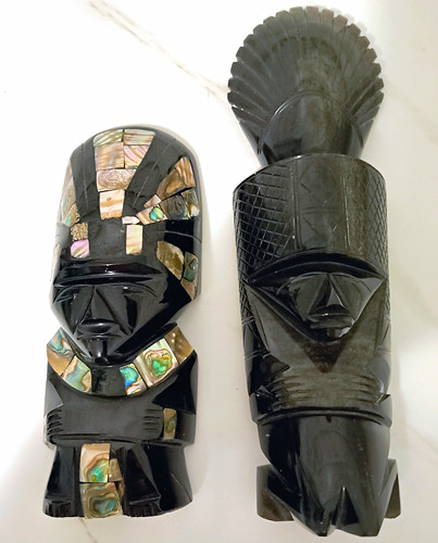 Lot obsidian aztec - 2,